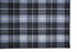 8' X 10' Black Blue And White Abstract Hand Woven Stain Resistant Area Rug