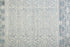 8' X 10' Ivory Blue And Gray Geometric Hand Knotted Area Rug