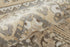 8' X 10' Brown And Ivory Medallion Distressed Area Rug