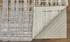 9' X 12' Blue Orange And Gray Abstract Area Rug