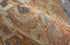 9' X 12' Tan And Blue Wool Abstract Tufted Handmade Stain Resistant Area Rug