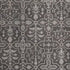 5' X 8' Blue Gray And Charcoal Wool Floral Hand Tufted Area Rug