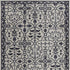 9' X 12' Gray And Taupe Wool Floral Hand Tufted Area Rug