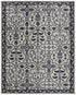 9' X 12' Gray And Taupe Wool Floral Hand Tufted Area Rug