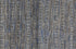 9' X 12' Gray Ivory And Brown Wool Striped Shag Hand Knotted Area Rug