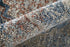 8' X 10' Blue Red And Gray Floral Area Rug