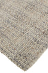 9' X 12' Gray Ivory And Tan Hand Woven Area Rug