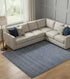 9' X 12' Blue Hand Woven Area Rug