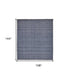 9' X 12' Blue Hand Woven Area Rug