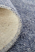 9' X 12' Blue Hand Woven Area Rug