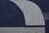 9' X 12' Blue And Silver Wool Geometric Tufted Handmade Area Rug