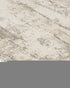 8' X 10' Ivory And Brown Abstract Area Rug