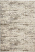 8' X 10' Ivory And Brown Abstract Area Rug