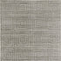 5' X 8' Gray And Silver Striped Hand Woven Area Rug