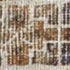 8' X 10' Brown Ivory And Orange Medallion Distressed Washable Area Rug