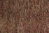 8' X 11' Orange Red And Brown Wool Abstract Hand Woven Distressed Area Rug