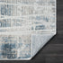 8' X 10' Blue Abstract Area Rug