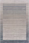 8' X 11' Cream Abstract Area Rug