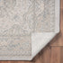 5' X 8' Gray Medallion Area Rug