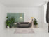 5' X 8' Gray Medallion Area Rug
