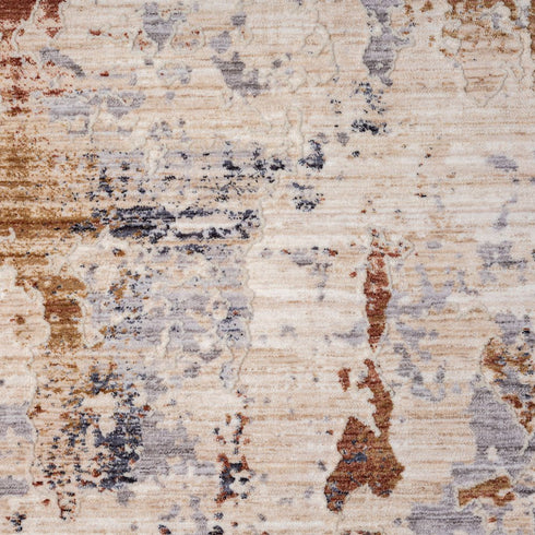 8' X 10' Beige Abstract Area Rug