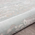 8' X 10' Blue Abstract Distressed Area Rug