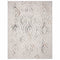 8' X 10' Cream Abstract Distressed Area Rug