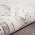 8' X 10' Cream Abstract Distressed Area Rug