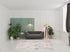 8' X 10' Cream Abstract Distressed Area Rug