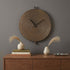 15" Circle Bronze Metal Analog Wall Clock