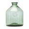 9" Sage Green Cylinder Glass Table Vase