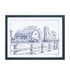 Set of Two Black And White Framed Art