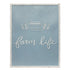 Set of Two Blue And White Farm Sweet Farm Metal Wall Decor
