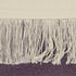 20" X 20" Purple And Off-White 100% Cotton Zippered Pillow