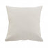 20" X 20" White Blue Gray And Tan 100% Cotton Striped Zippered Pillow