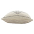 20" X 20" Off-White And Navy 100% Cotton Abstract Zippered Pillow