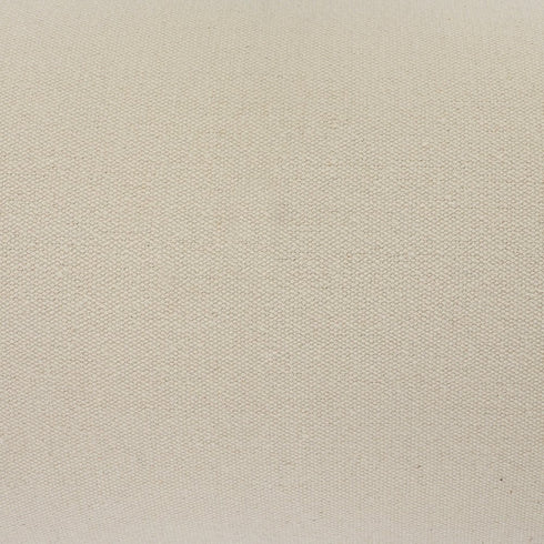 20" X 20" Juniper Green Dark Green White And Linen 100% Cotton Striped Zippered Pillow