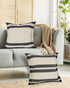 20" Blue and White Throw Pillow