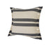 20" Gray and White Throw Pillow