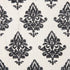20" X 20" White And Black 100% Cotton Geometric Zippered Pillow