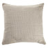 18" Cream Cotton Throw Pillow