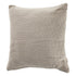 18" Cream Cotton Throw Pillow