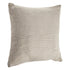 18" Cream Cotton Throw Pillow