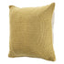 18" Cream Cotton Throw Pillow
