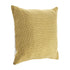 18" Cream Cotton Throw Pillow