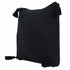 20" X 20" Jet Black 100% Cotton Zippered Pillow