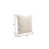 20" X 20" Gray And Beige Polyester Abstract Zippered Pillow
