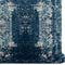 20" X 20" Blue And Ivory Polyester Abstract Zippered Pillow