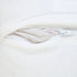 20" Light Blue Cotton Throw Pillow with Fringe