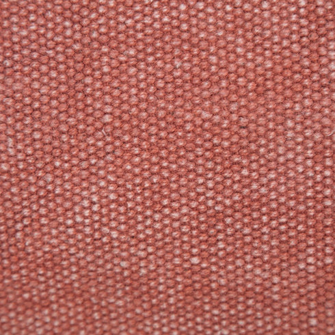 20" Dusty Rose Cotton Throw Pillow with Fringe